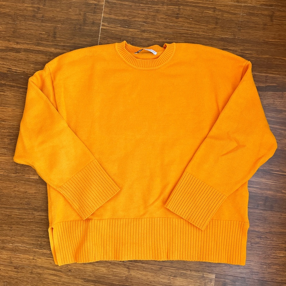 Zara Tangerine Sweater